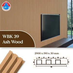 WPC Wall Panel WPC 104-KB Golden Teak